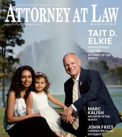 Attorney of the Month Magazine Cover